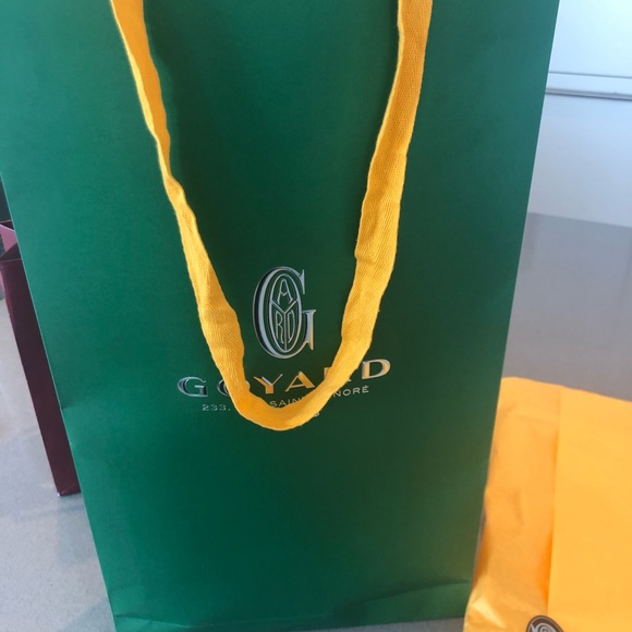 *SOLD* GOYARD GOYARDINE ST. LOUIS GM BLACK/TAN - Picture 5 of 6